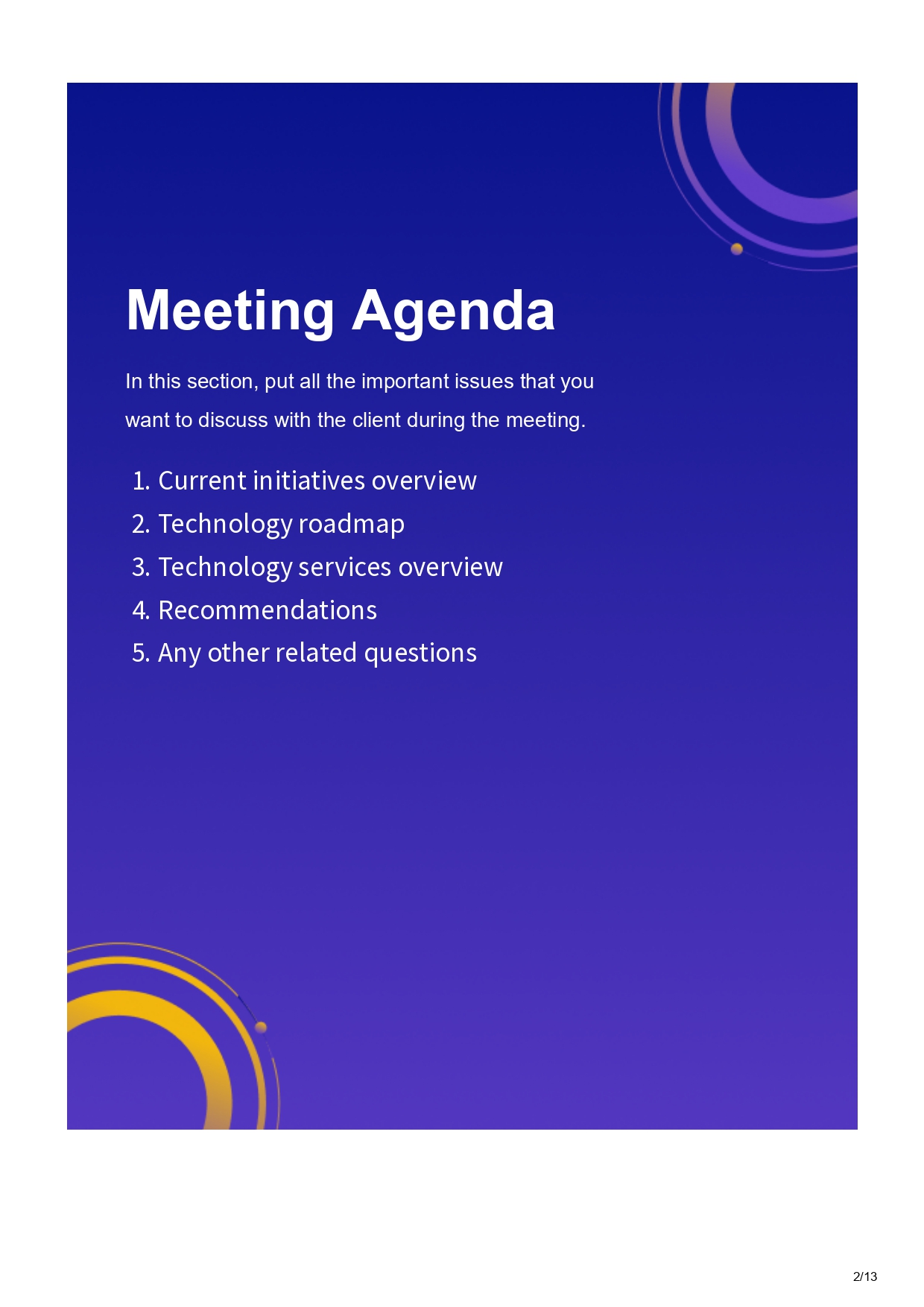 QBR Template (Free Sample) Quarterly Business Review